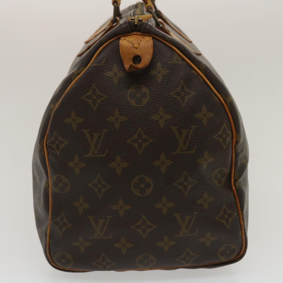 LOUIS VUITTON Monogram Speedy 35 Hand Bag M41524 LV Auth jk1150