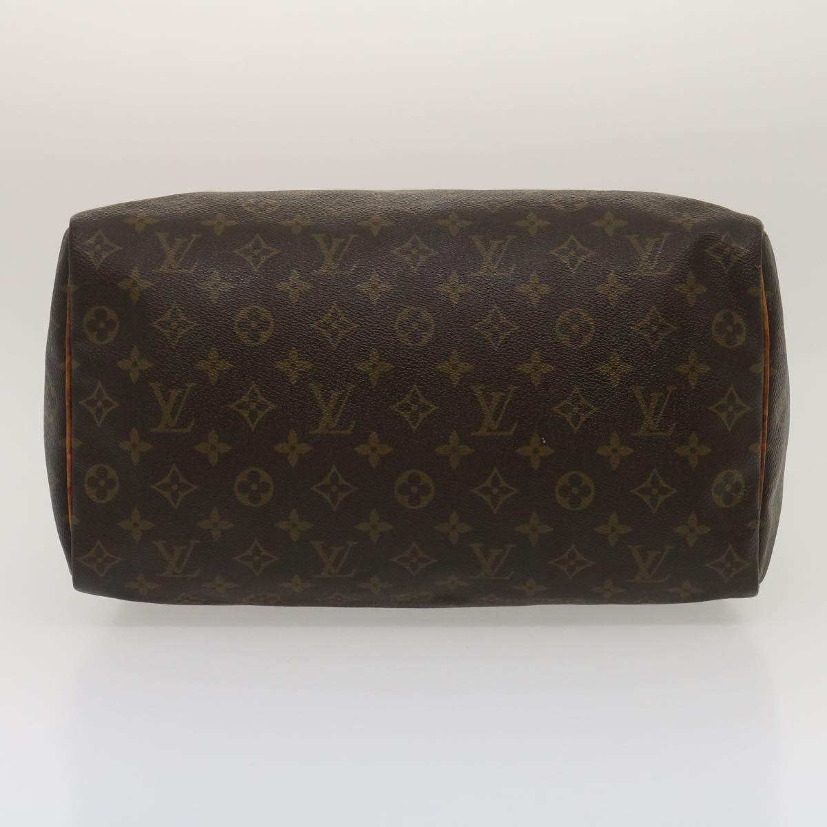 LOUIS VUITTON Monogram Speedy 35 Hand Bag M41524 LV Auth jk1150