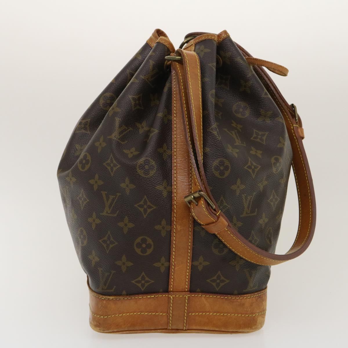 LOUIS VUITTON Monogram Noe Shoulder Bag M42224 LV Auth jk1168