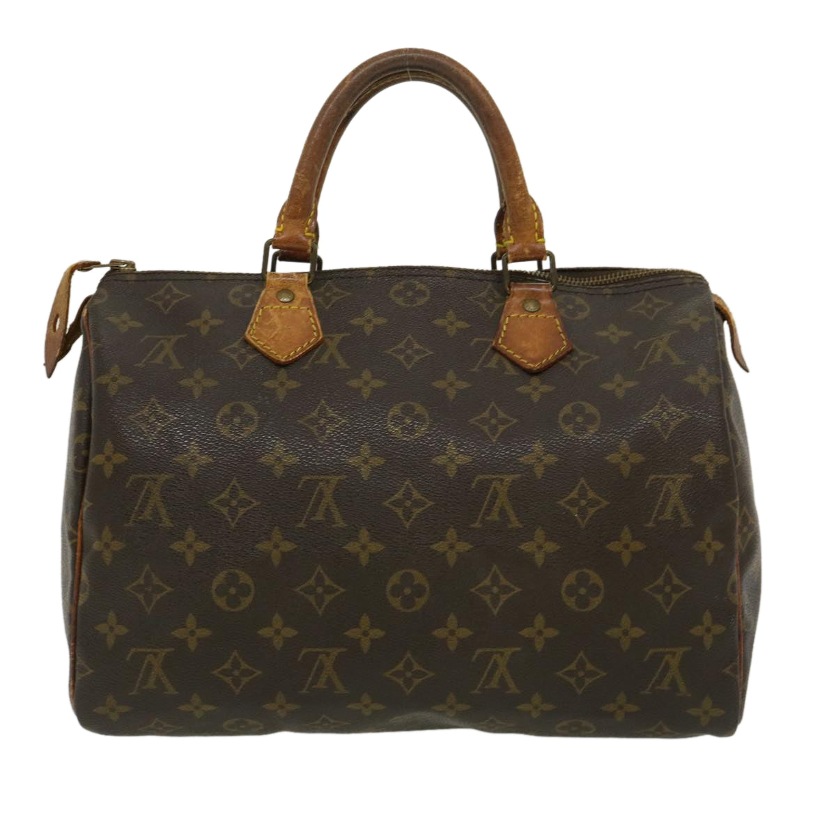 LOUIS VUITTON Monogram Speedy 30 Hand Bag M41526 LV Auth jk1179 - 0