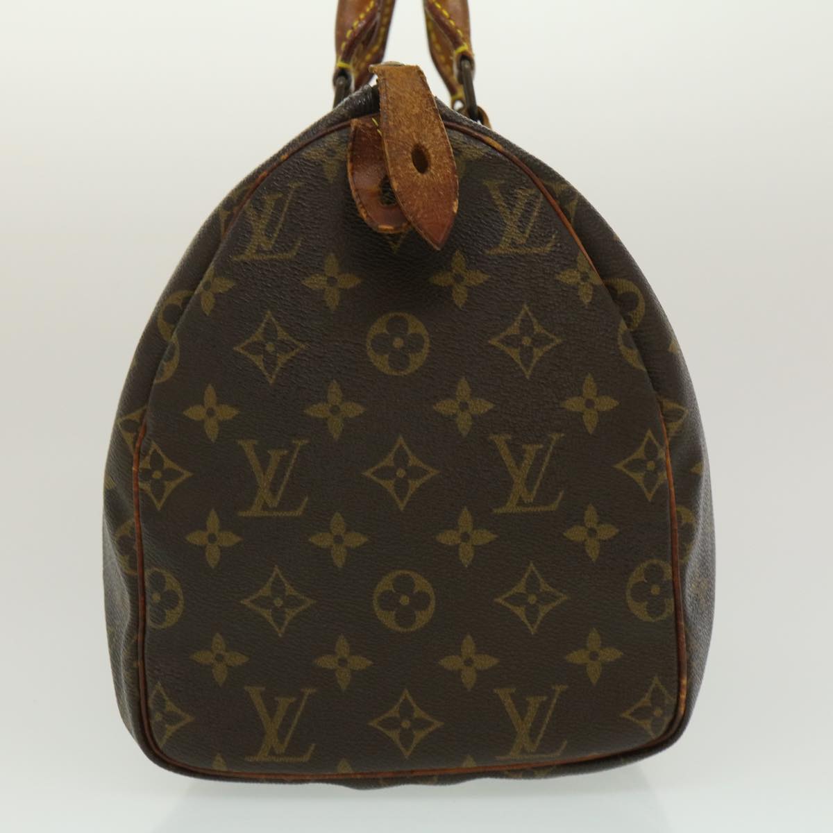 LOUIS VUITTON Monogram Speedy 30 Hand Bag M41526 LV Auth jk1179