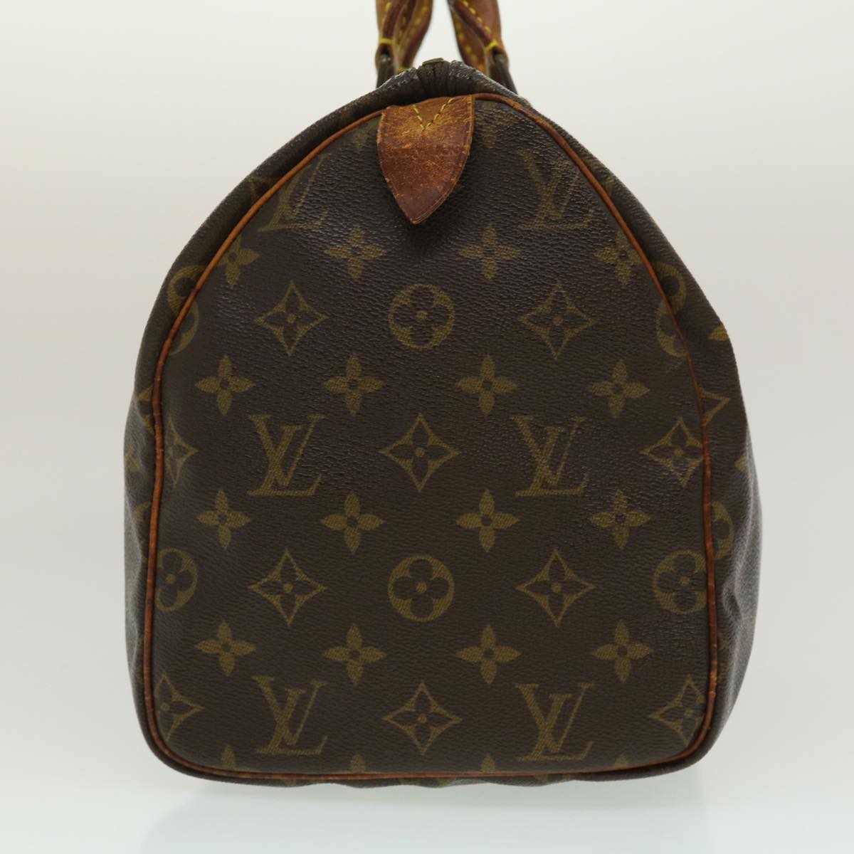 LOUIS VUITTON Monogram Speedy 30 Hand Bag M41526 LV Auth jk1179