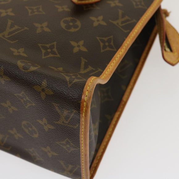 LOUIS VUITTON Monogram Popincourt Haut Tote Bag M40007 LV Auth jk1183