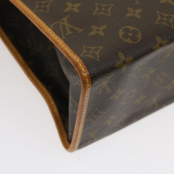 LOUIS VUITTON Monogram Popincourt Haut Tote Bag M40007 LV Auth jk1183