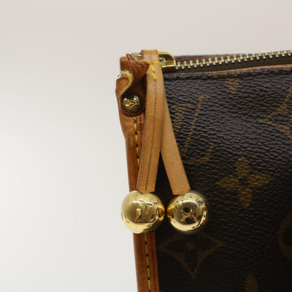 LOUIS VUITTON Monogram Popincourt Haut Tote Bag M40007 LV Auth jk1183