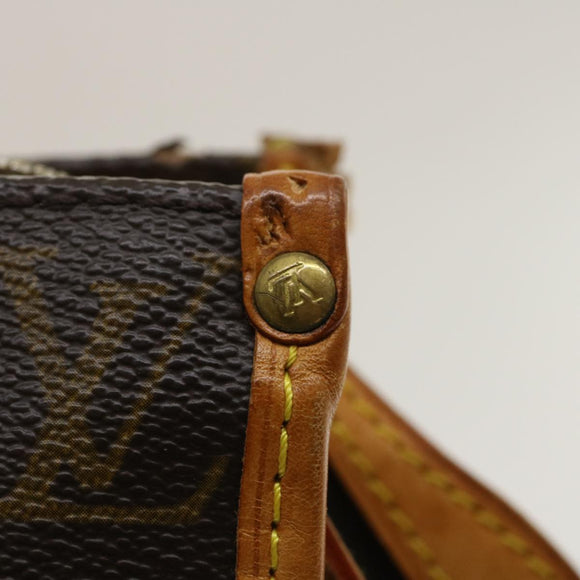 LOUIS VUITTON Monogram Popincourt Haut Tote Bag M40007 LV Auth jk1183