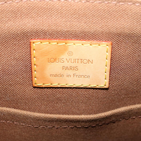 LOUIS VUITTON Monogram Popincourt Haut Tote Bag M40007 LV Auth jk1183