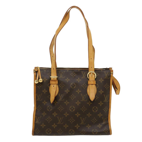 LOUIS VUITTON Monogram Popincourt Haut Tote Bag M40007 LV Auth jk1183