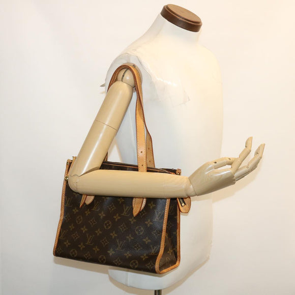 LOUIS VUITTON Monogram Popincourt Haut Tote Bag M40007 LV Auth jk1183