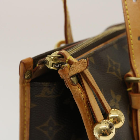 LOUIS VUITTON Monogram Popincourt Haut Tote Bag M40007 LV Auth jk1183