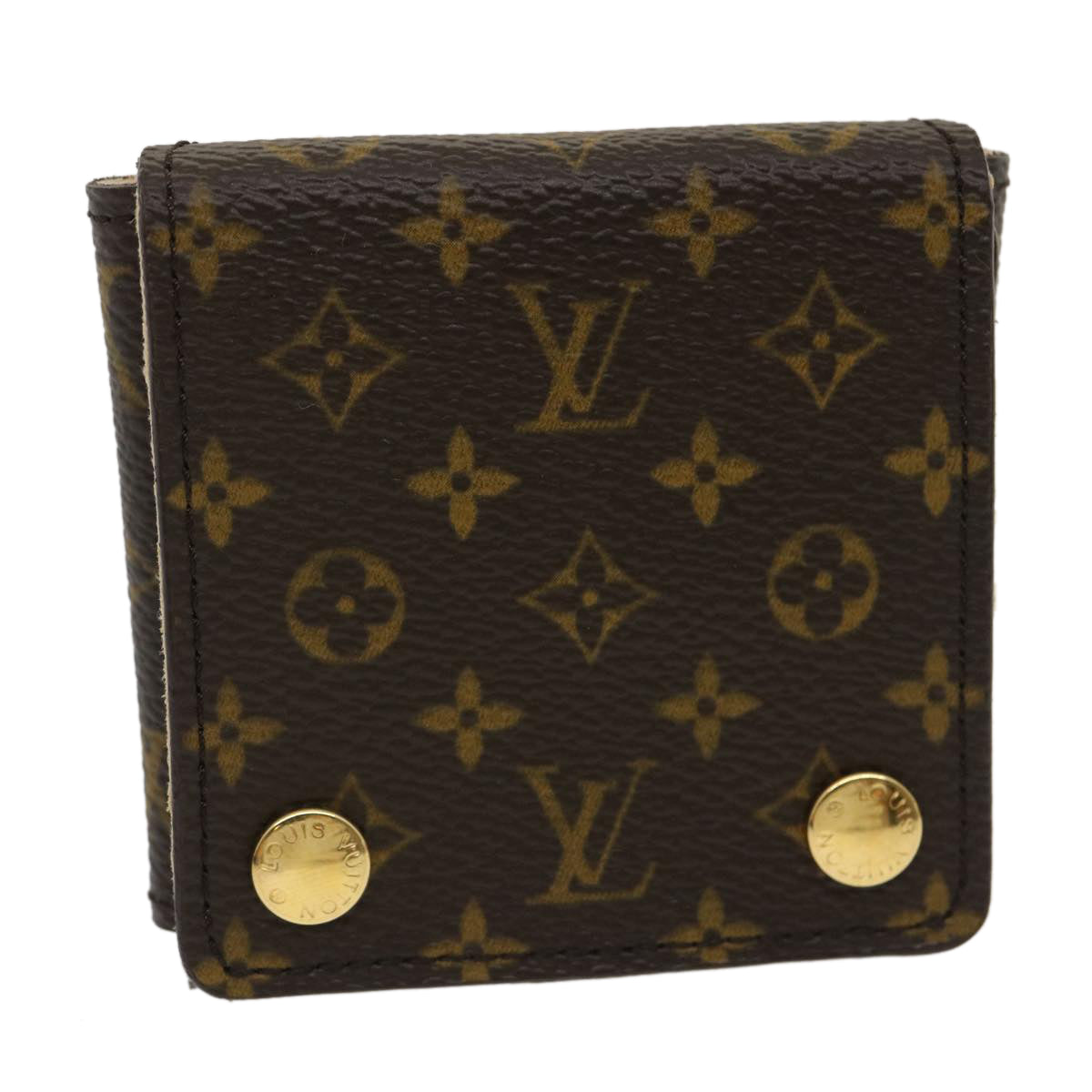 LOUIS VUITTON Monogram Accessory Case LV Auth jk1197