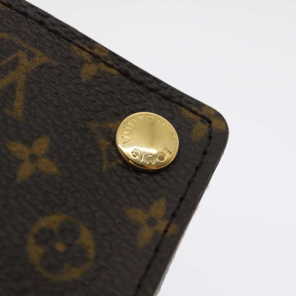 LOUIS VUITTON Monogram Accessory Case LV Auth jk1197