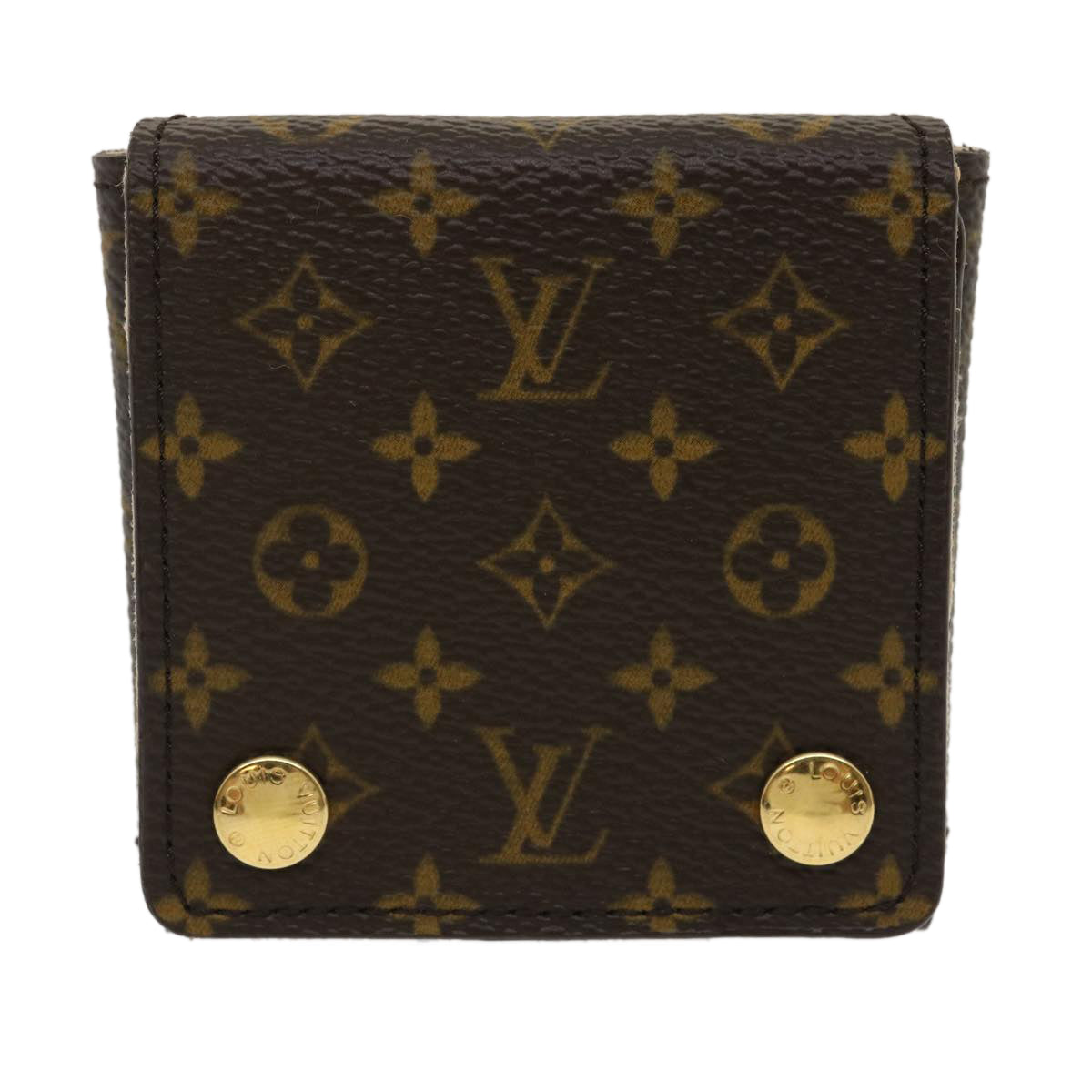 LOUIS VUITTON Monogram Accessory Case LV Auth jk1197