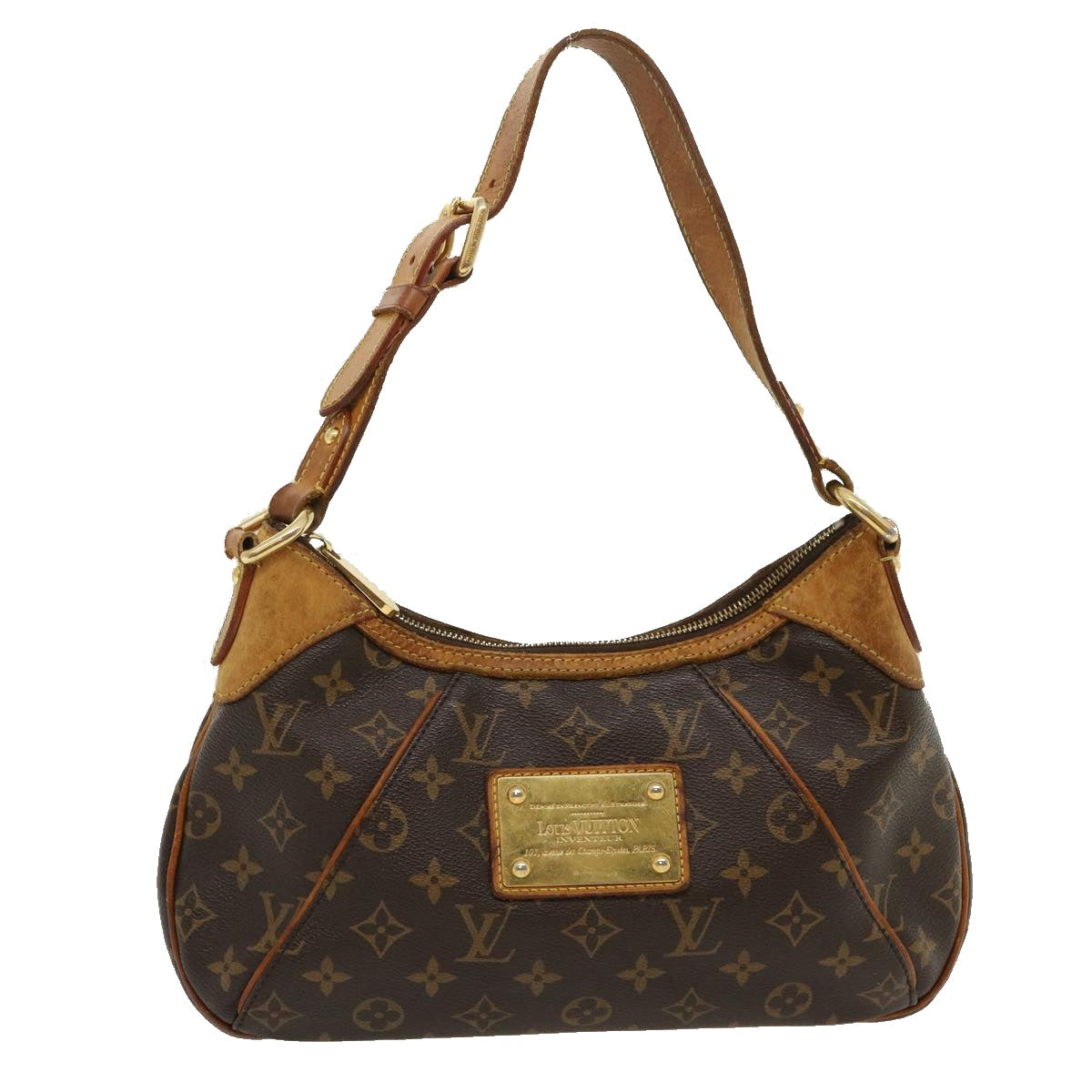 LOUIS VUITTON Monogram Thames PM Shoulder Bag M56384 LV Auth jk1217