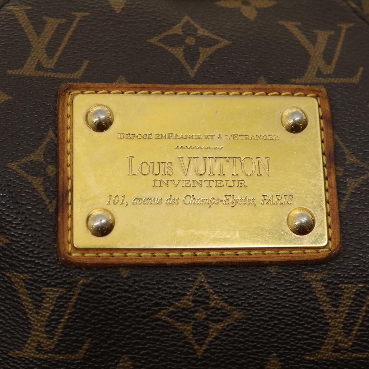 LOUIS VUITTON Monogram Thames PM Shoulder Bag M56384 LV Auth jk1217