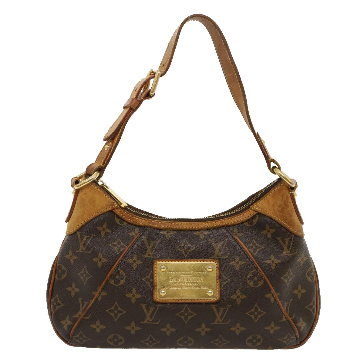 LOUIS VUITTON Monogram Thames PM Shoulder Bag M56384 LV Auth jk1217