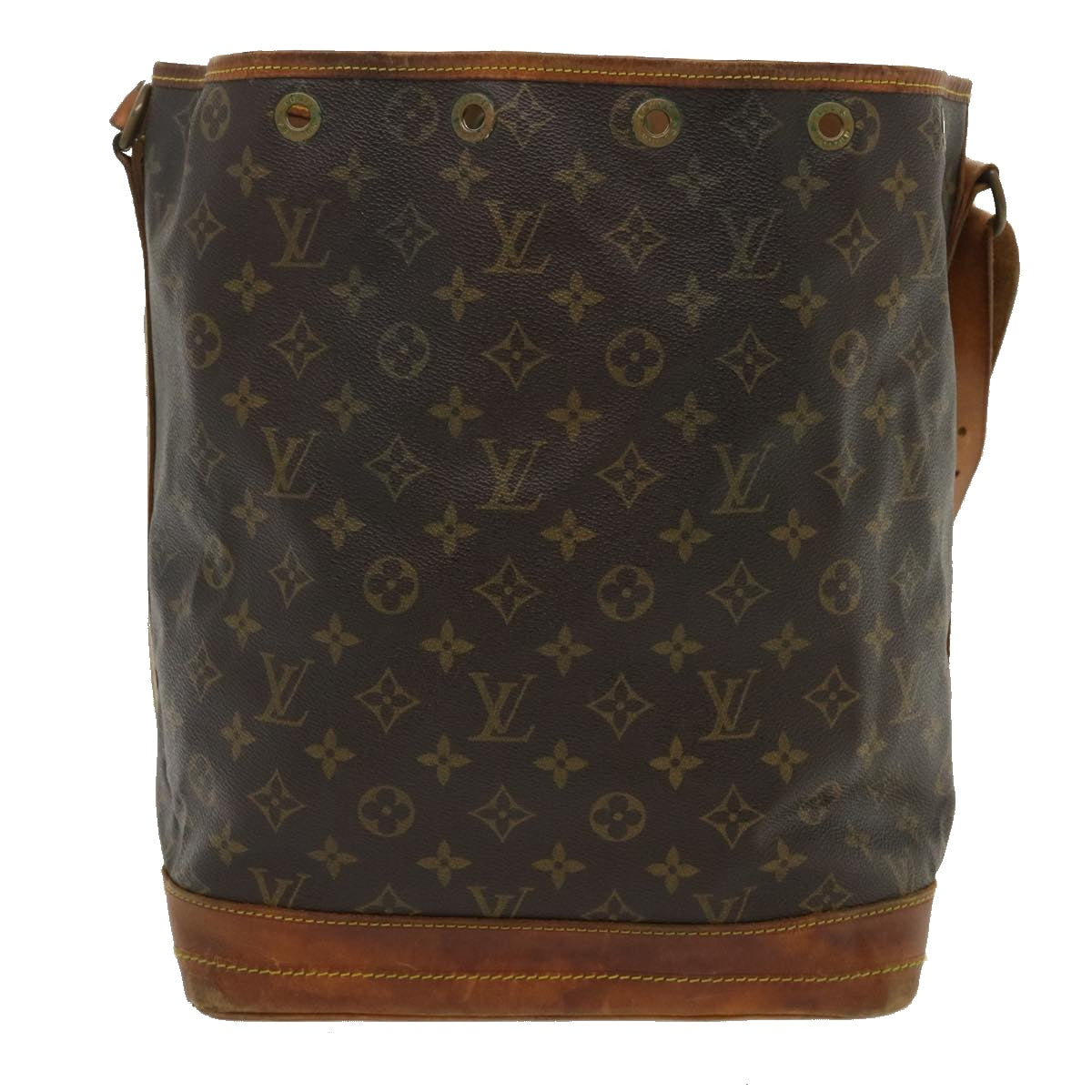 LOUIS VUITTON Monogram Noe Shoulder Bag M42224 LV Auth jk1266