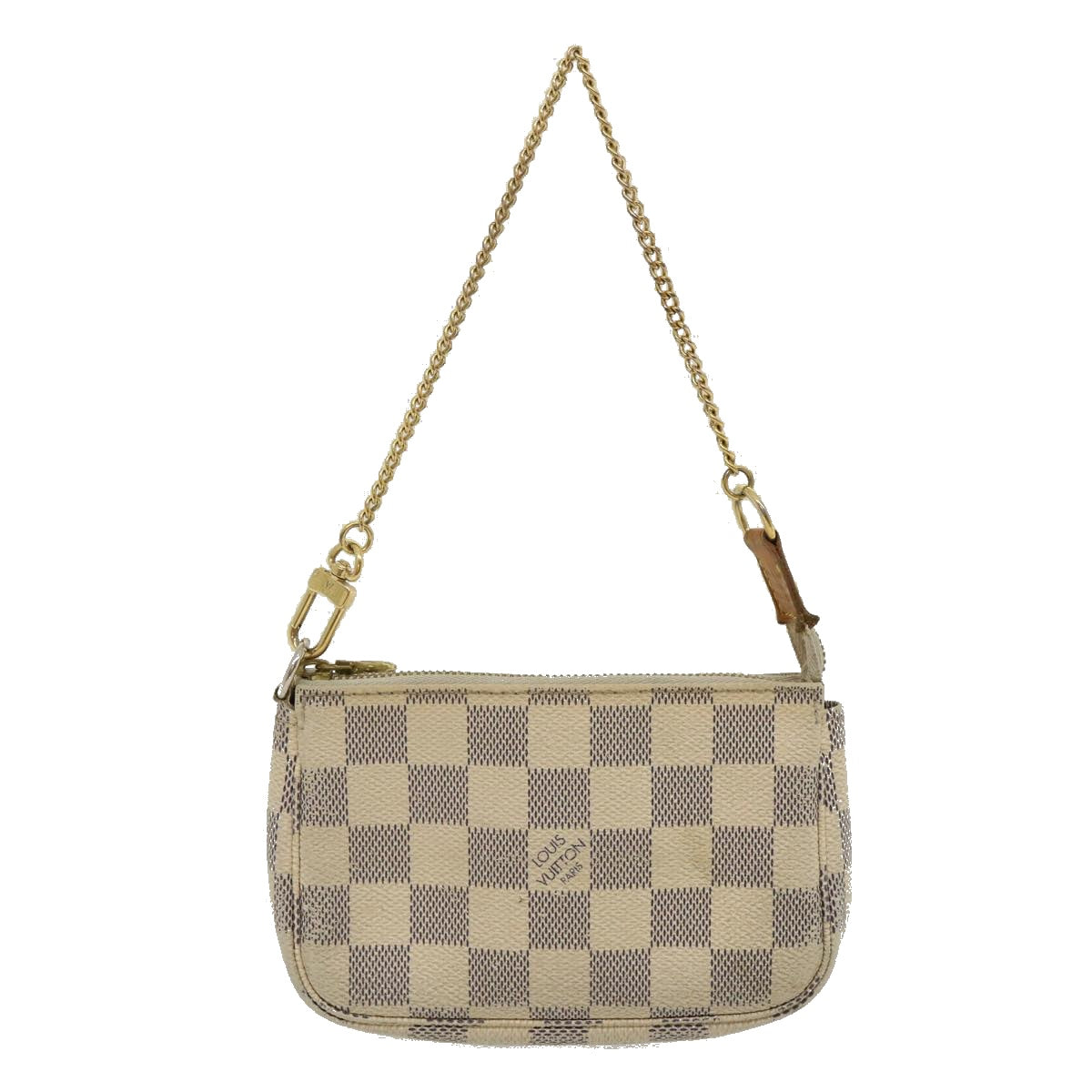 LOUIS VUITTON Damier Azur Mini Pochette Accessoires Pouch N58010 LV Auth  jk1270