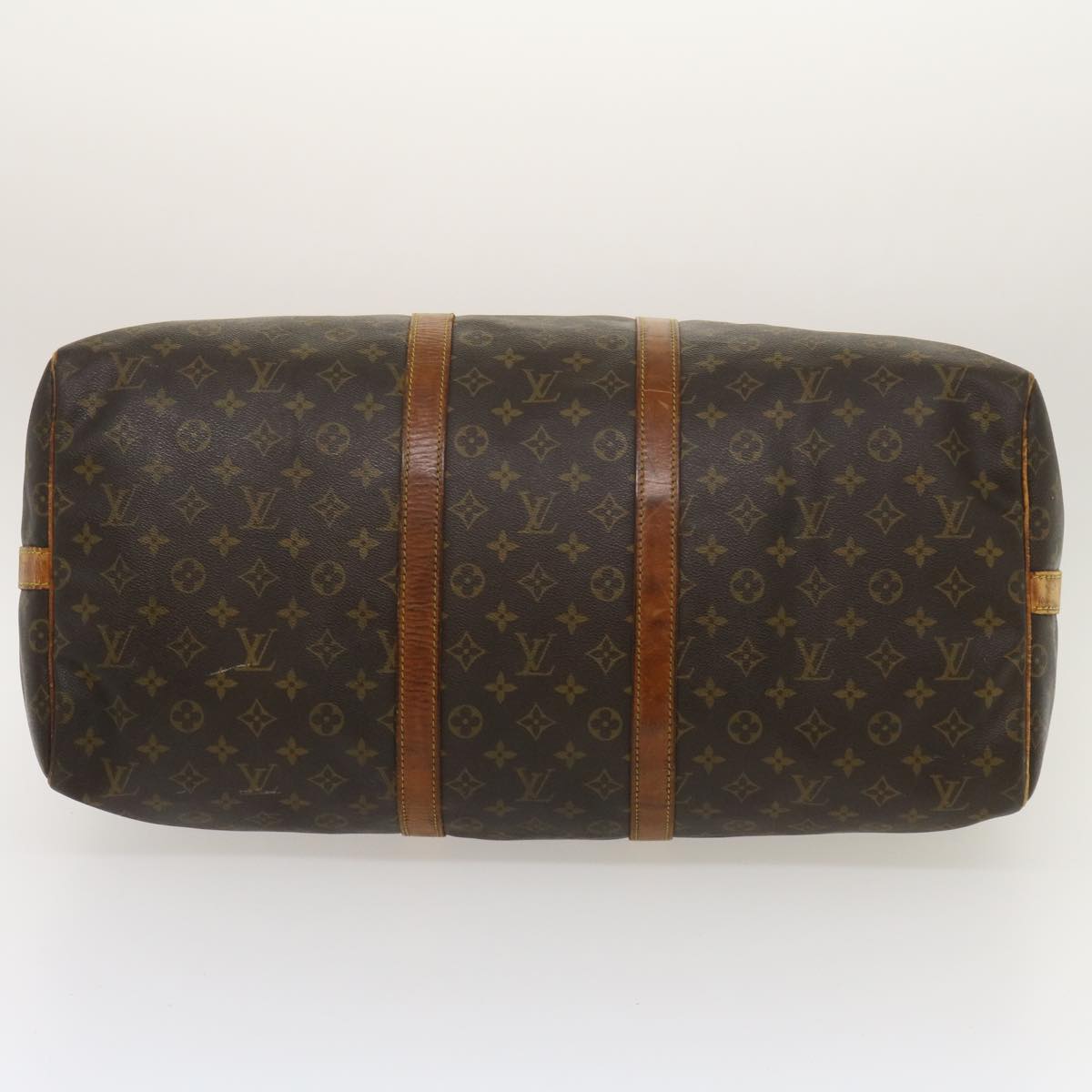 LOUIS VUITTON Monogram Keepall Bandouliere 55 Boston Bag M41414 LV Auth jk1278