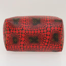 LOUIS VUITTON Monogram Dot Infinity Speedy 30 Kusama Red M40693 LV Auth jk1302A-6