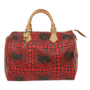 LOUIS VUITTON Monogram Dot Infinity Speedy 30 Kusama Red M40693 LV Auth jk1302A-13