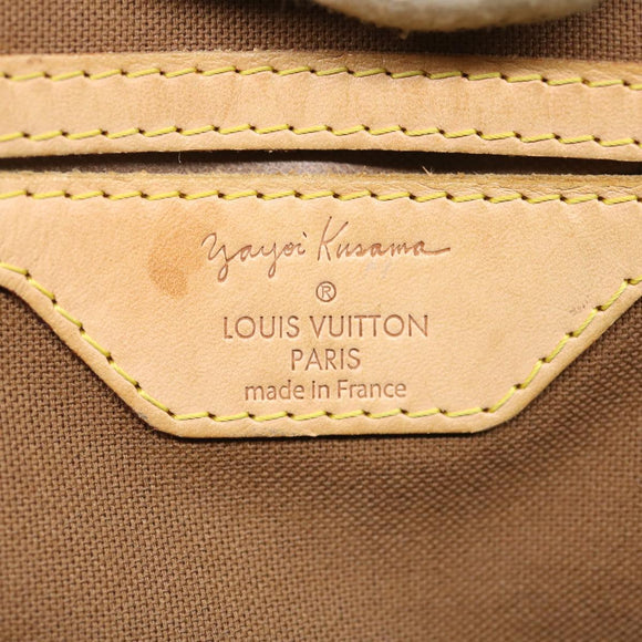 LOUIS VUITTON Monogram Dot Infinity Speedy 30 Kusama Red M40693 LV Auth jk1302A