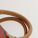 LOUIS VUITTON Monogram Dot Infinity Speedy 30 Kusama Red M40693 LV Auth jk1302A-14