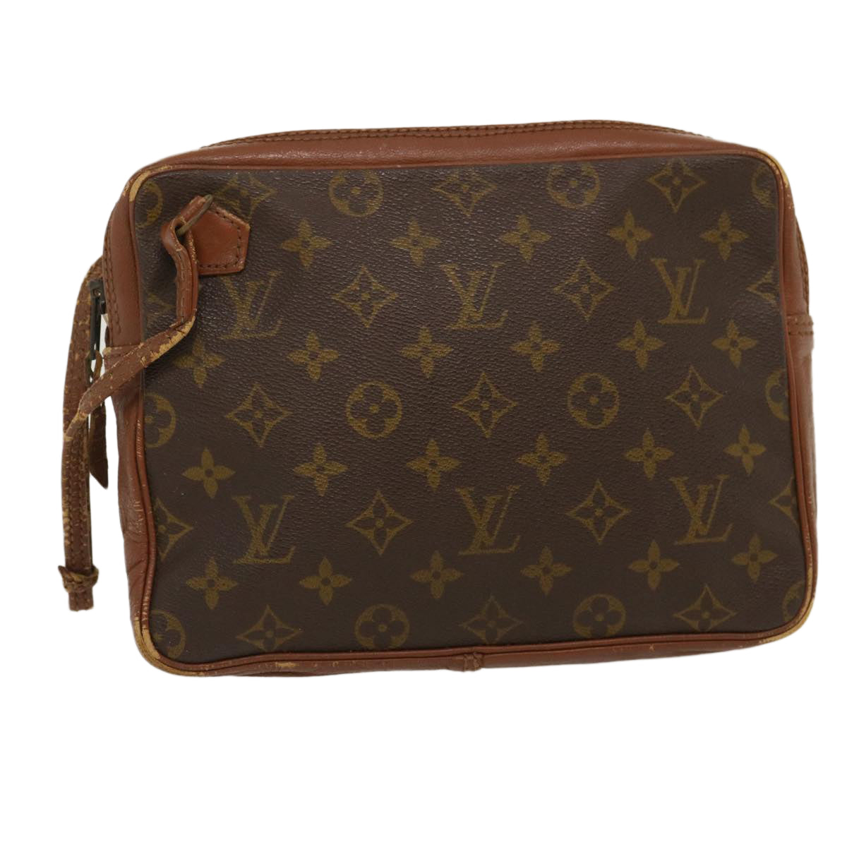 LOUIS VUITTON Monogram Pochette Sports Clutch Bag Vintage No.183 LV Auth jk1331