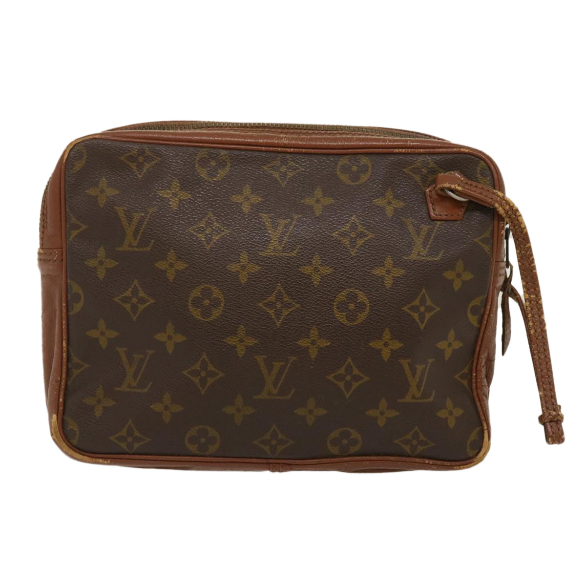 LOUIS VUITTON Monogram Pochette Sports Clutch Bag Vintage No.183 LV Auth jk1331 - 0