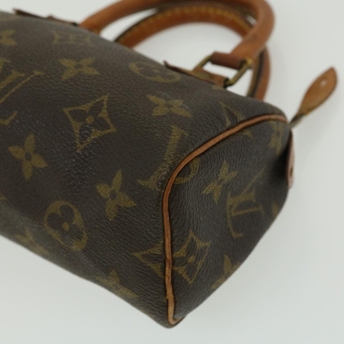 LOUIS VUITTON Monogram Mini Speedy Hand Bag Vintage M41534 LV Auth jk1344