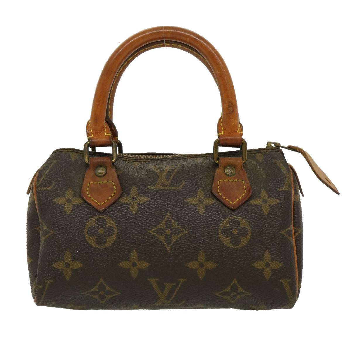 LOUIS VUITTON Monogram Mini Speedy Hand Bag Vintage M41534 LV Auth jk1344