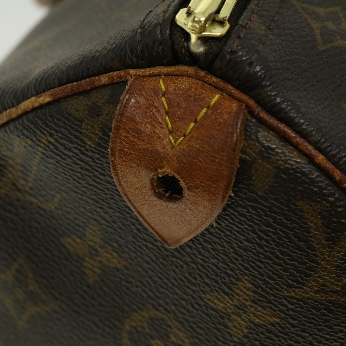 LOUIS VUITTON Monogram Speedy 30 Hand Bag M41526 LV Auth jk1345