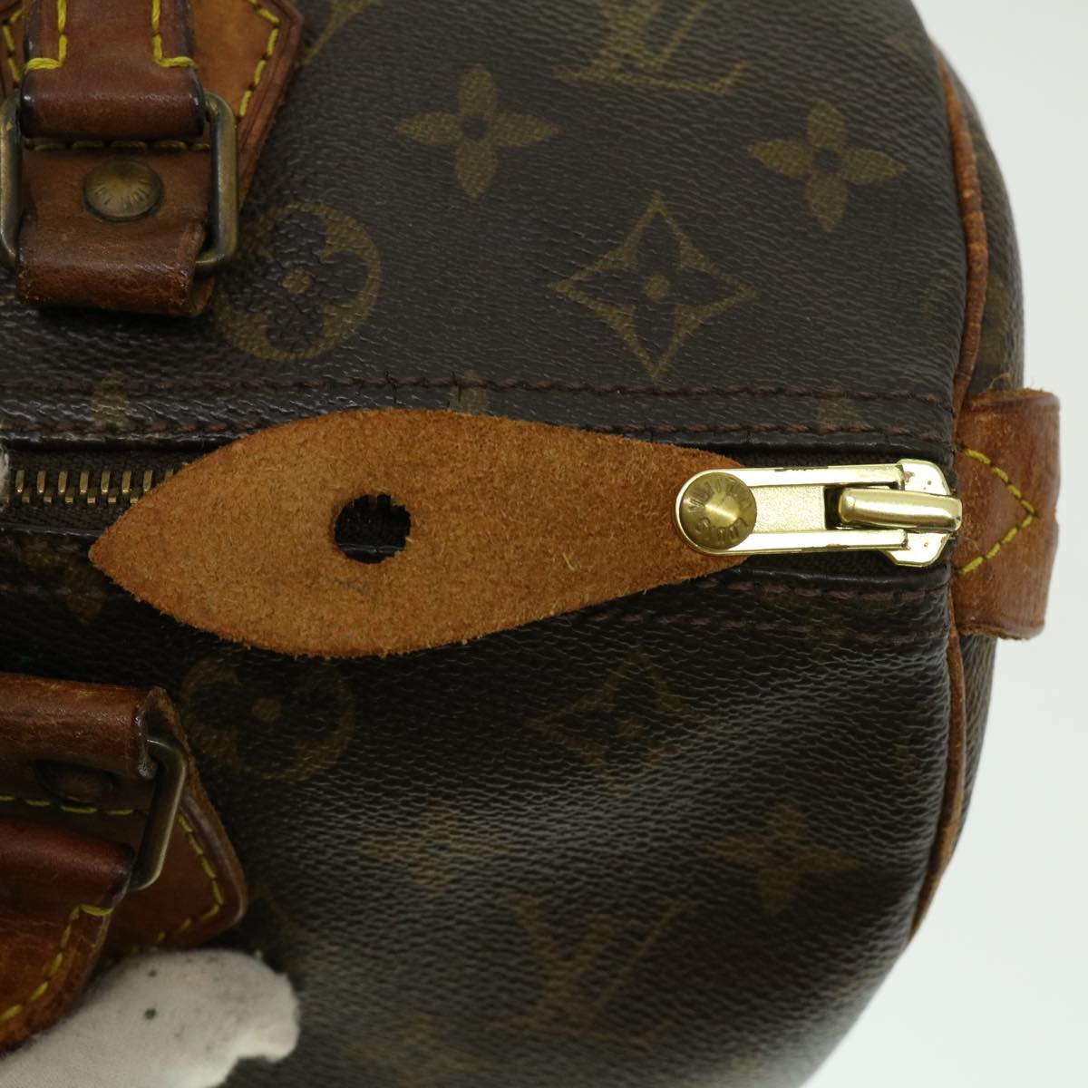 LOUIS VUITTON Monogram Speedy 30 Hand Bag M41526 LV Auth jk1345