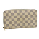 LOUIS VUITTON Damier Azur Zippy Organizer Long Wallet N60012 LV Auth ai662-1