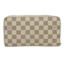 LOUIS VUITTON Damier Azur Zippy Organizer Long Wallet N60012 LV Auth ai662-2