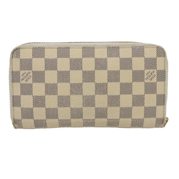 LOUIS VUITTON Damier Azur Zippy Organizer Long Wallet N60012 LV Auth ai662 - 0