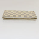 LOUIS VUITTON Damier Azur Zippy Organizer Long Wallet N60012 LV Auth ai662-4
