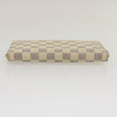LOUIS VUITTON Damier Azur Zippy Organizer Long Wallet N60012 LV Auth ai662-6