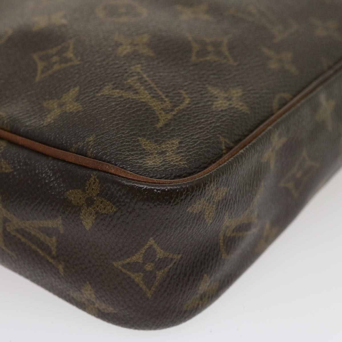 LOUIS VUITTON Monogram Compiegne 23 Clutch Bag M51847 LV Auth jk1526