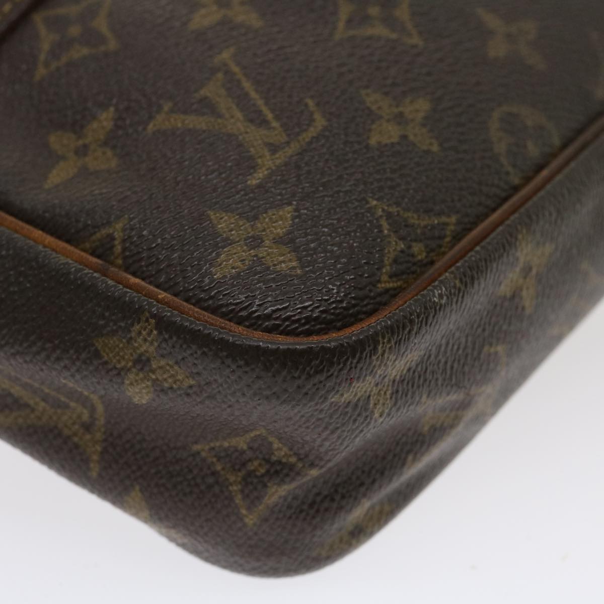 LOUIS VUITTON Monogram Compiegne 23 Clutch Bag M51847 LV Auth jk1526