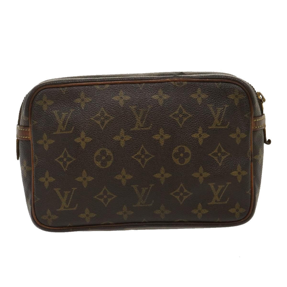 LOUIS VUITTON Monogram Compiegne 23 Clutch Bag M51847 LV Auth jk1526 - 0