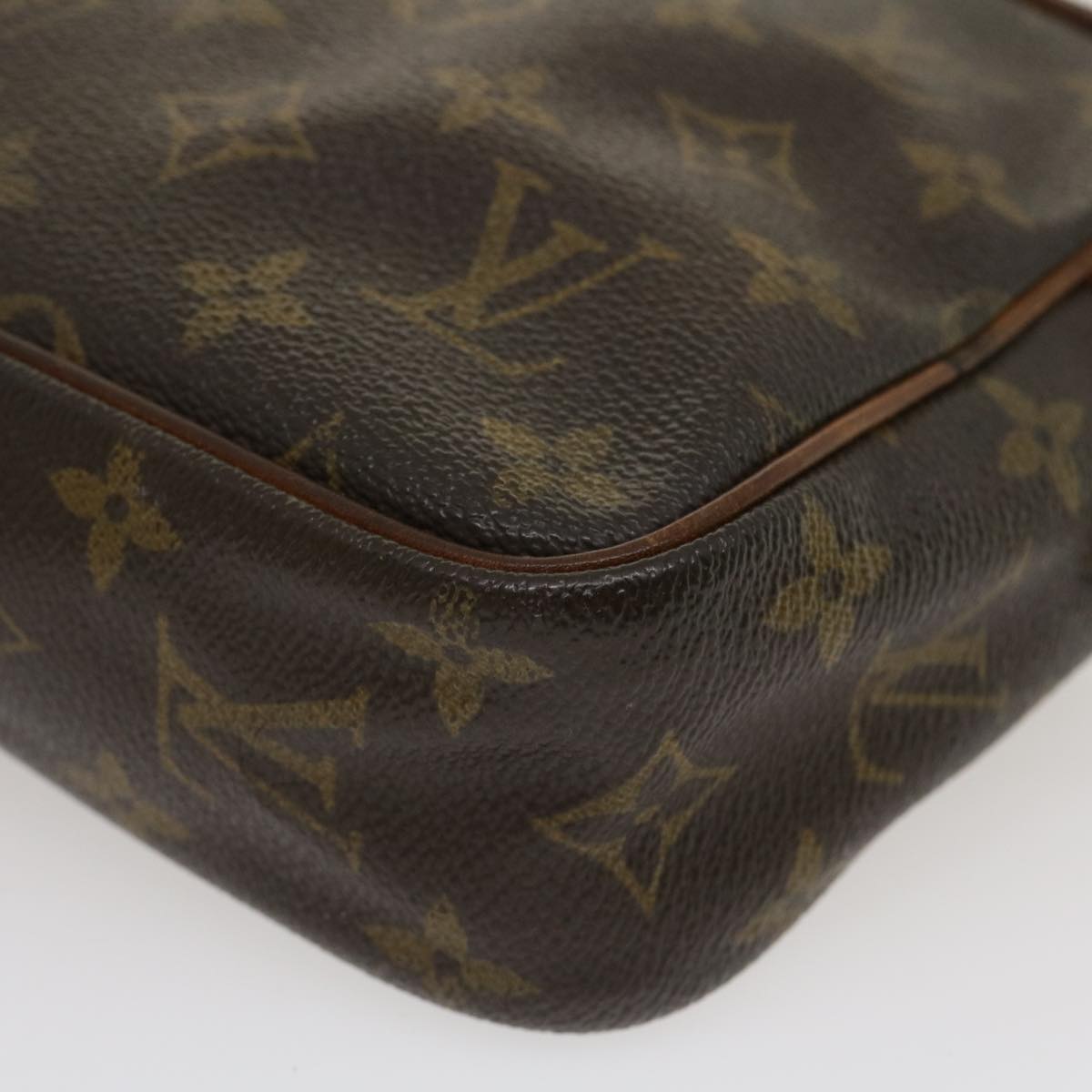 LOUIS VUITTON Monogram Compiegne 23 Clutch Bag M51847 LV Auth jk1526