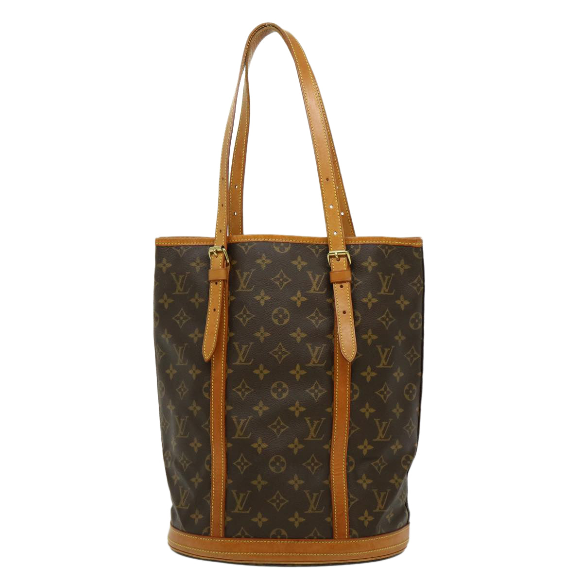 LOUIS VUITTON Monogram Bucket GM Shoulder Bag M42236 LV Auth jk1529