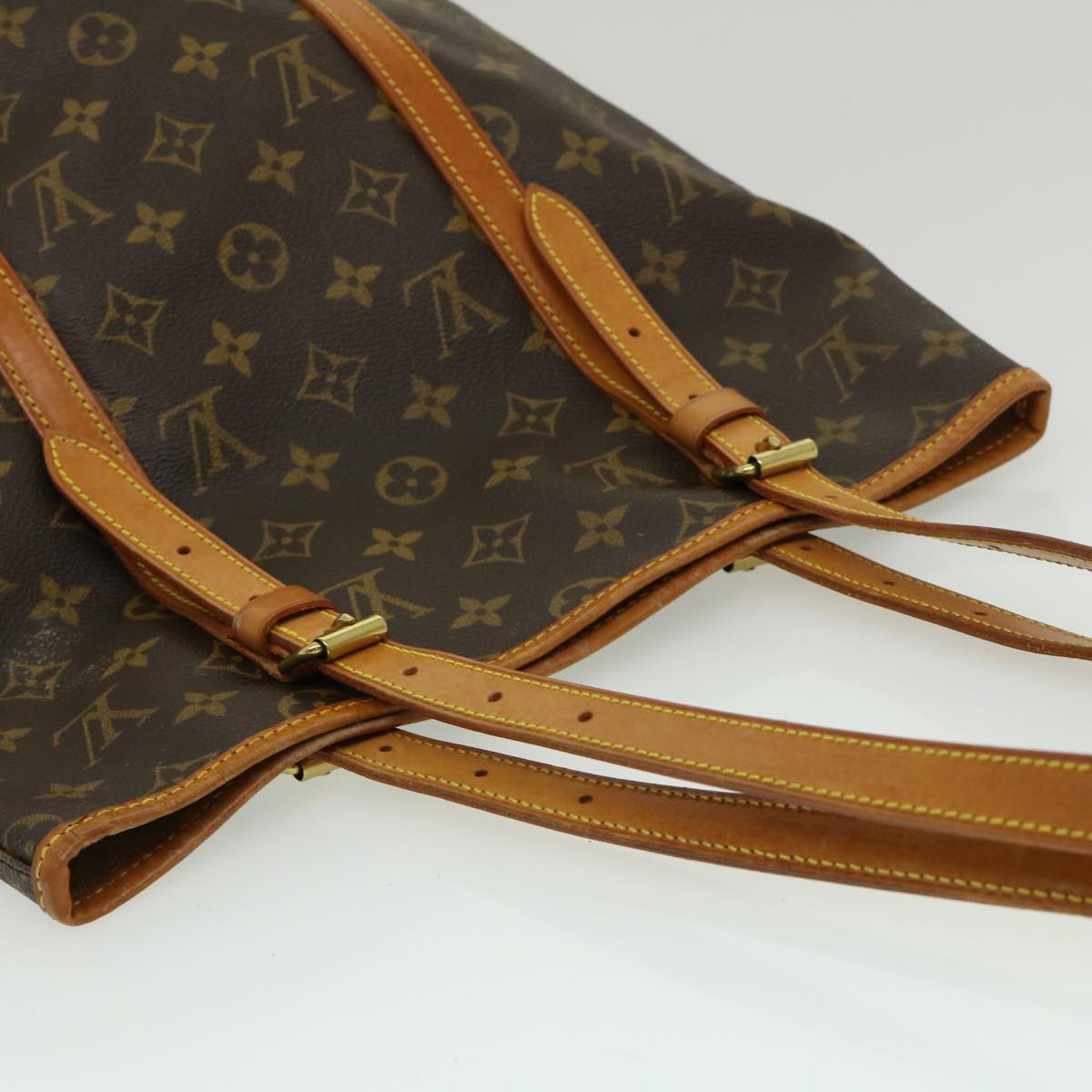 LOUIS VUITTON Monogram Bucket GM Shoulder Bag M42236 LV Auth jk1529