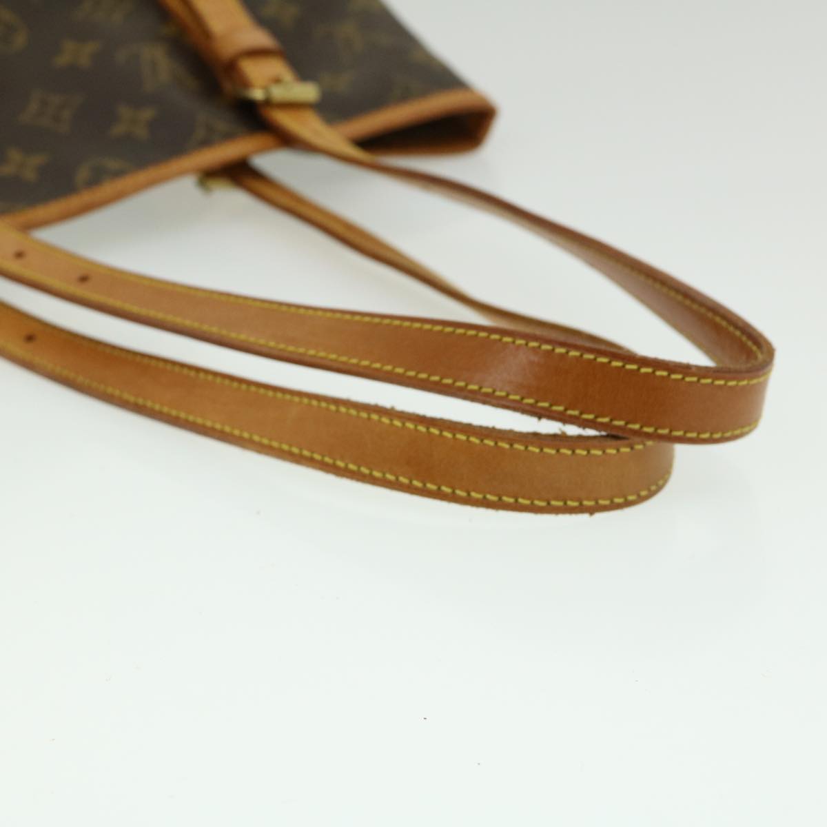 LOUIS VUITTON Monogram Bucket GM Shoulder Bag M42236 LV Auth jk1529