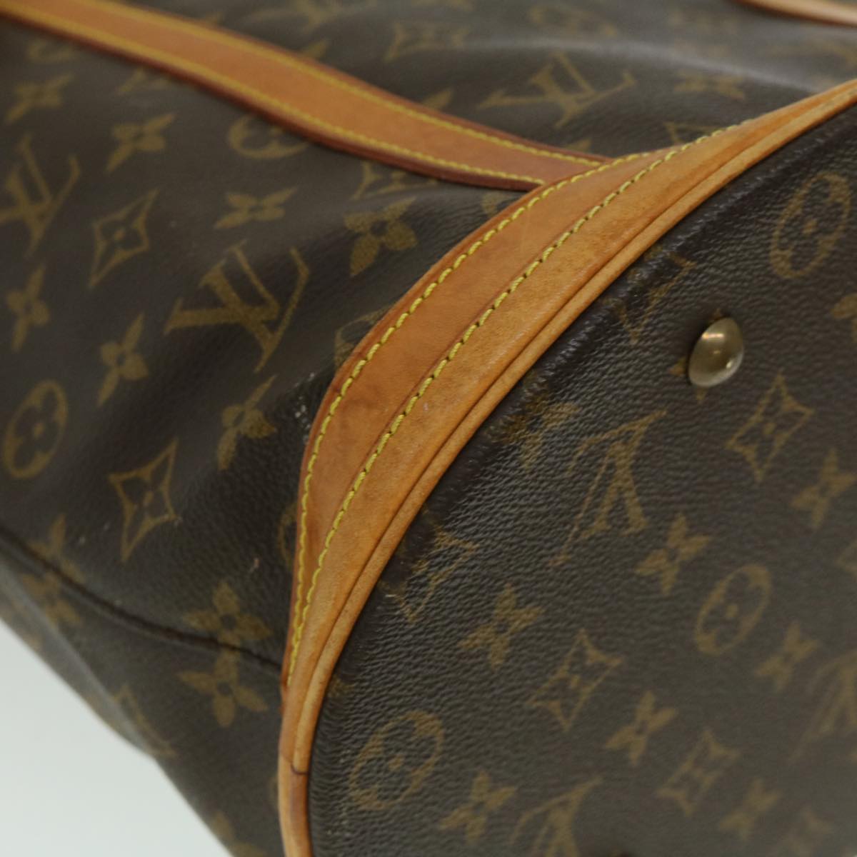 LOUIS VUITTON Monogram Bucket GM Shoulder Bag M42236 LV Auth jk1532