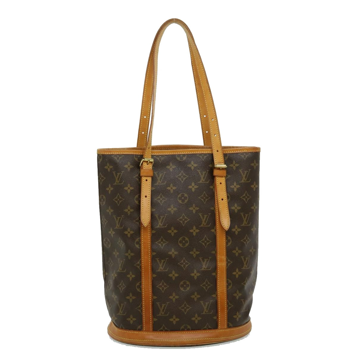 LOUIS VUITTON Monogram Bucket GM Shoulder Bag M42236 LV Auth jk1534