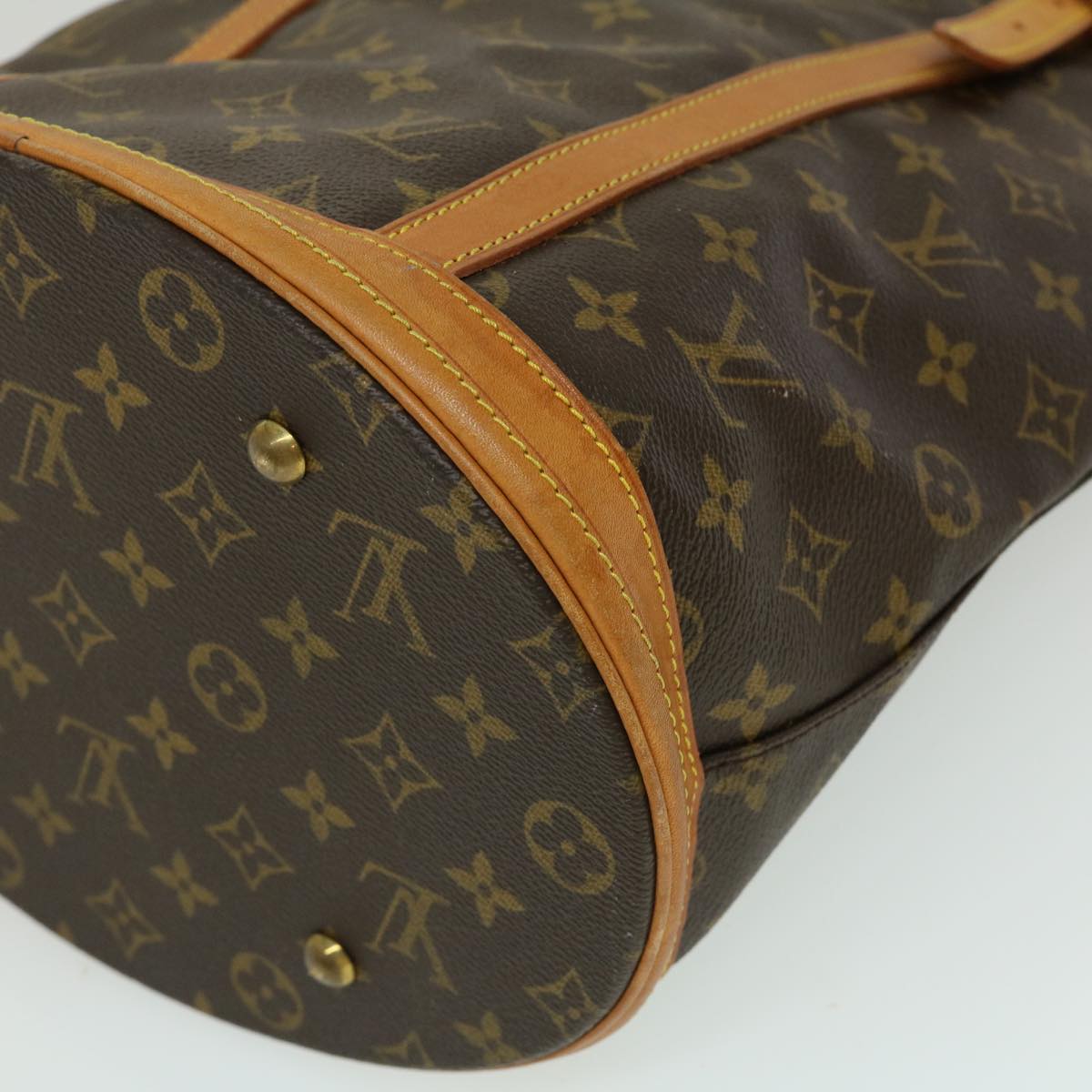 LOUIS VUITTON Monogram Bucket GM Shoulder Bag M42236 LV Auth jk1534