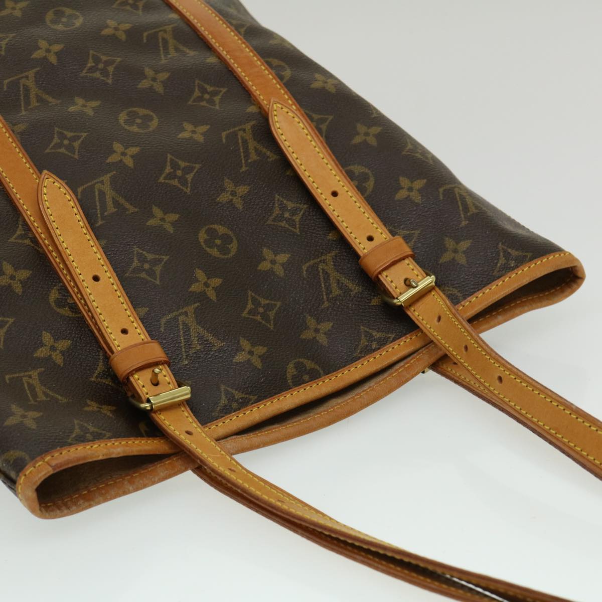 LOUIS VUITTON Monogram Bucket GM Shoulder Bag M42236 LV Auth jk1534