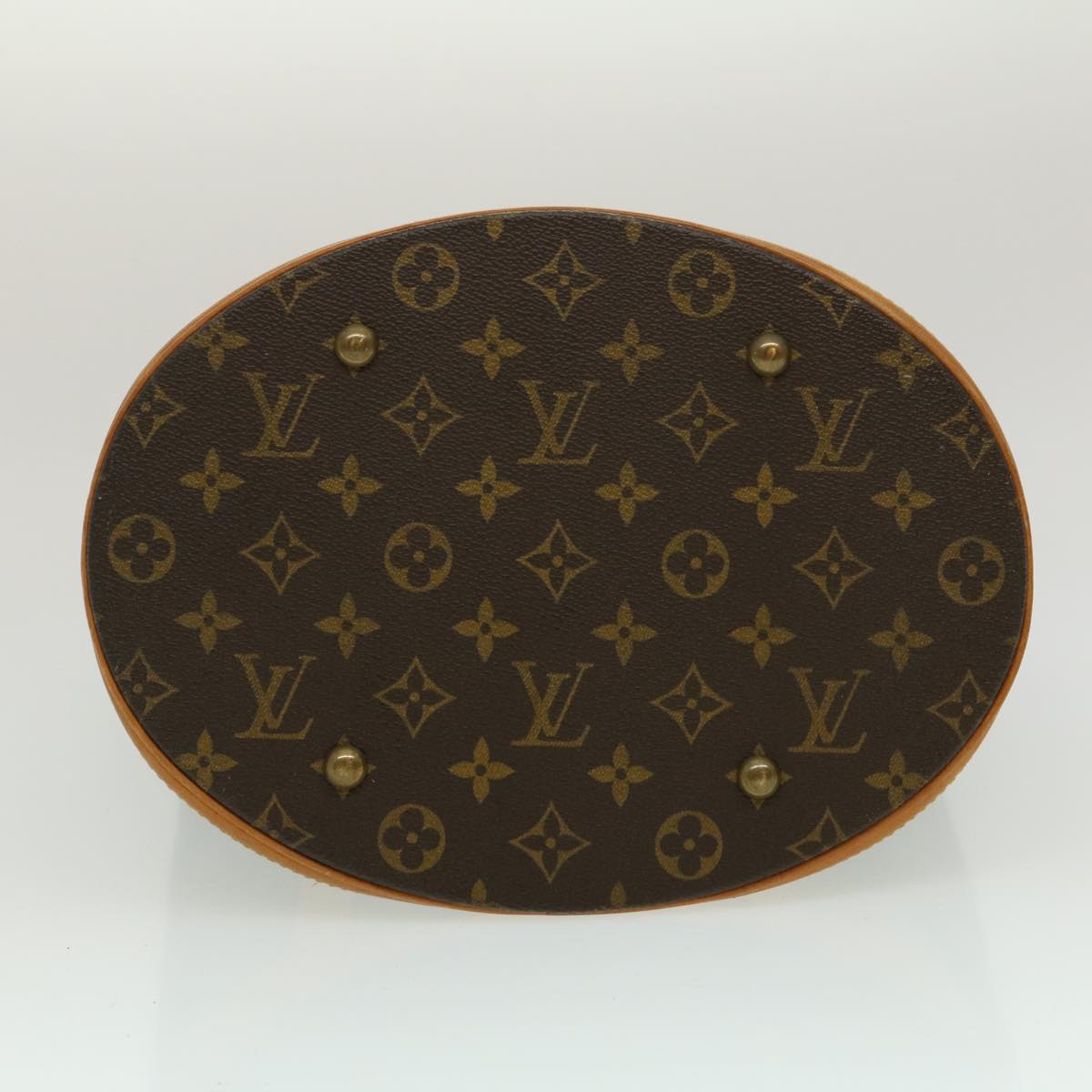 LOUIS VUITTON Monogram Bucket GM Shoulder Bag M42236 LV Auth jk1534